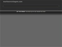 Tablet Screenshot of martinsreciclagem.com